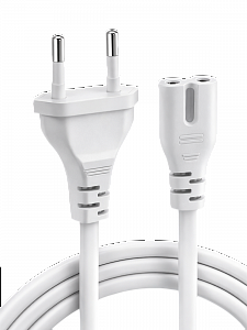 Кабель питания сетевой C7 1.5м Орбита OT-ELS05 Белый